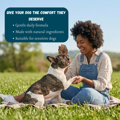 Natural quercetin supplement for dogs designed for safe daily use and long term allergy support